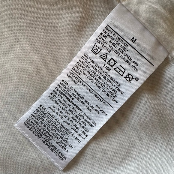 NWT - Old Navy Women's Size MEDIUM Pinstripe Blazer - Navy & Cream - Picture 10 of 13